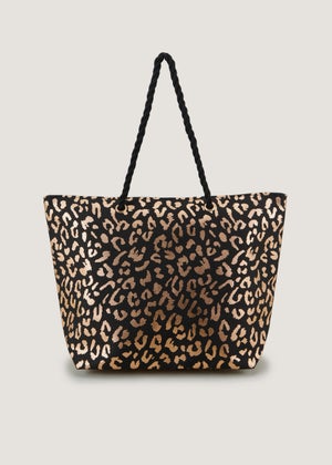 Zimmerman beach sales tote leopard