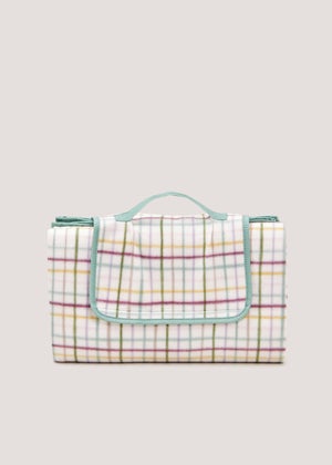 Check Picnic Rug 180cm x 150cm Matalan