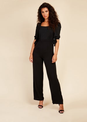 Little Mistress Black Jumpsuit Matalan