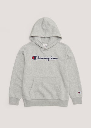 Champions grey hoodie best sale