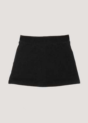 Girls Black Jersey School Sports Skort 3 13yrs Matalan