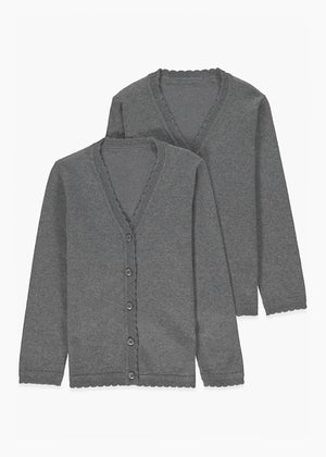 Purple school cardigan tesco on sale