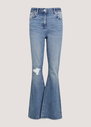 【2plan】Notice Washing Flare Denim 2PLAN