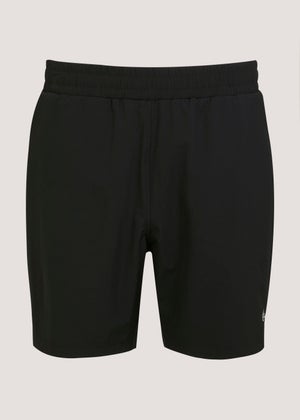Souluxe Black Woven Sports Shorts - Matalan