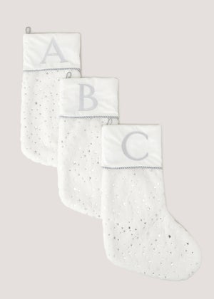 White stocking for baby hotsell