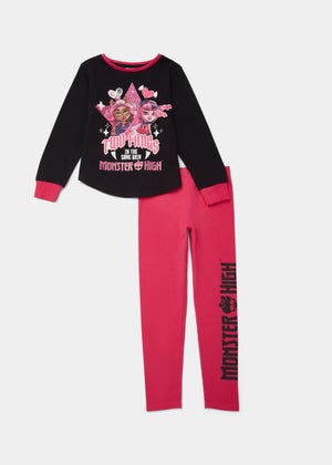 Kids Monster High Pyjama Set 3 9yrs Matalan