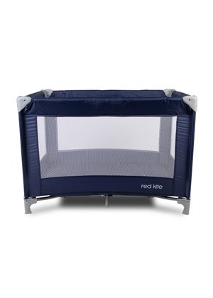 Red Kite Sleeptight Travel Cot Blueberry 70cm x 99cm x 70cm