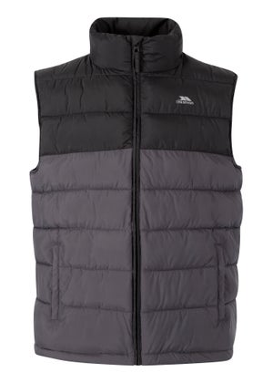 Kids Trespass Oskar Black Gilet 2 12yrs Matalan