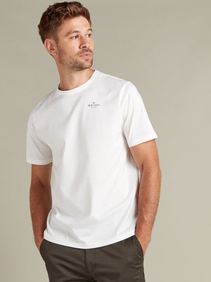Chest Print T-Shirt White