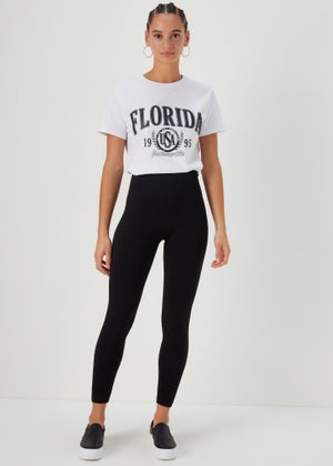 Black Seamless Leggings Matalan