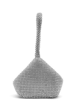 Silver diamante pouch clearance bag