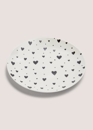 Black Heart Side Plate