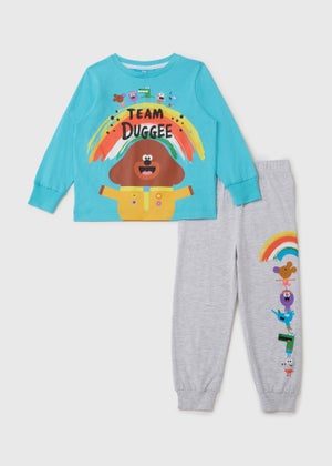 Kids Blue Hey Duggee Print Pyjama Set 9mths 4yrs Matalan