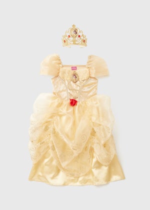 Disney Kids Golden Belle Fancy Dress Costume 3 9yrs Matalan