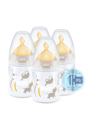 NUK Clear First Choice+ Temperature Control 150 Bottle with Latex