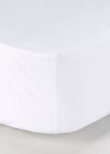 100% Cotton Percale Deep Fitted Bed Sheet (200 Thread Count)