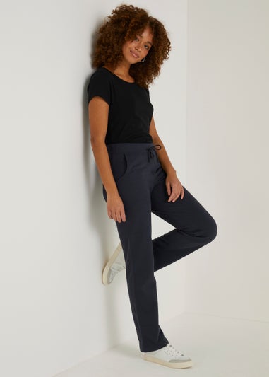 Ladies black best sale joggers matalan