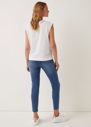 Jessie Mid Wash High Waisted Jeans
