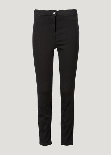 Papaya Petite Jessie Black High Waisted Jeans