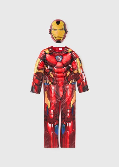 Kids Marvel Iron Man Fancy Dress Costume (3-9yrs)