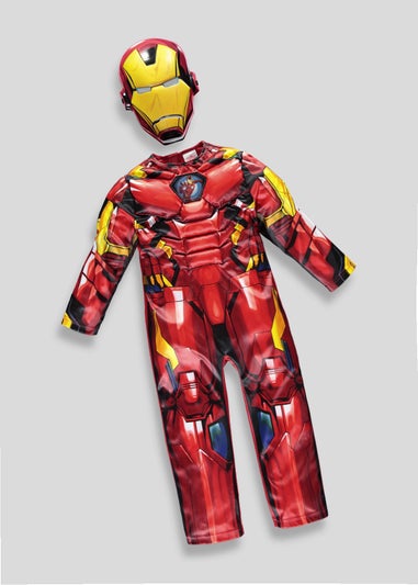 Kids Marvel Iron Man Fancy Dress Costume (3-9yrs)