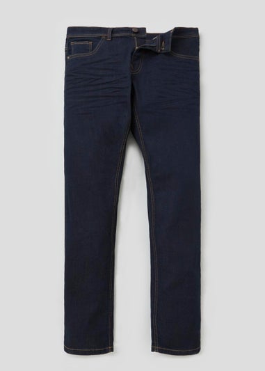 Rinse Wash Stretch Straight Fit Jeans