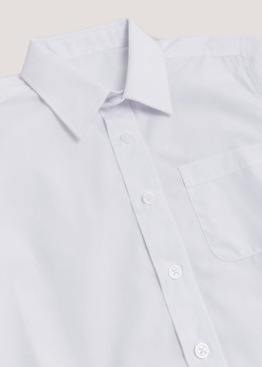 Shirt short sleeve man Academy IV white black