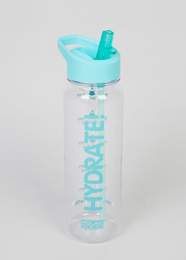 Blue Hydrate Tracker Water Bottle (700ml)