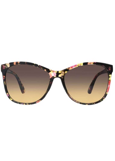 Foster Grant Floral Cat Eye Sunglasses