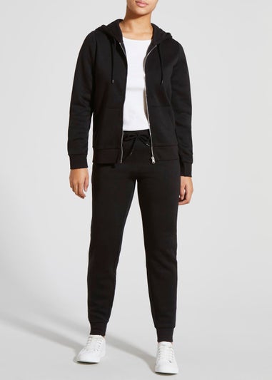 Black Tapered Joggers