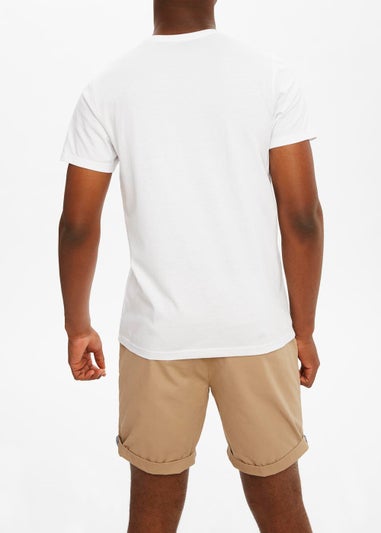 White Essential V-Neck T-Shirt
