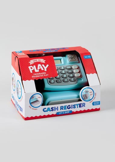 Kids Cash Register Play Set (22cm x 16cm x 13cm)
