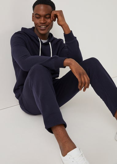 Navy Essential Straight Fit Joggers