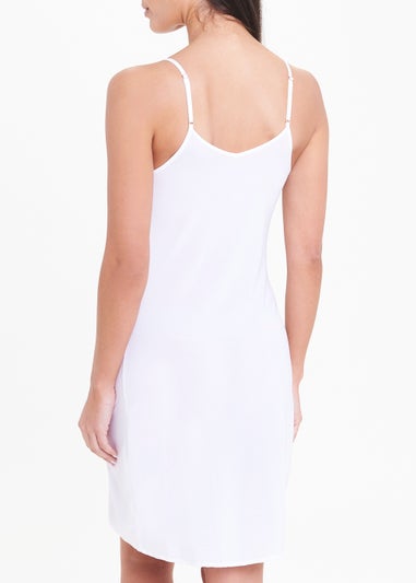 White Full Slip