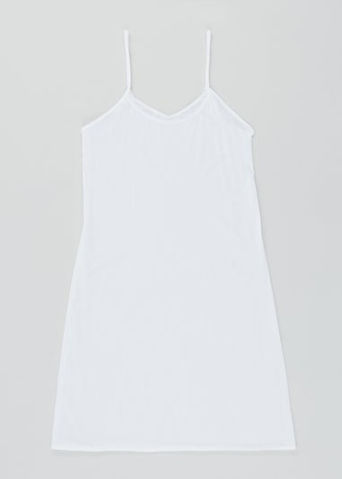 White Full Slip