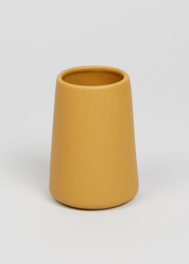 Chunky Ceramic Bathroom Tumbler (12cm x 9cm)