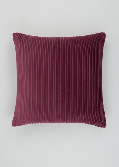 Pleated Velvet Cushion (50cm x 50cm)
