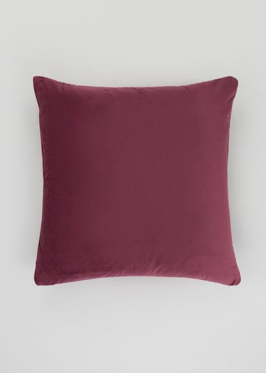 Pleated Velvet Cushion (50cm x 50cm)