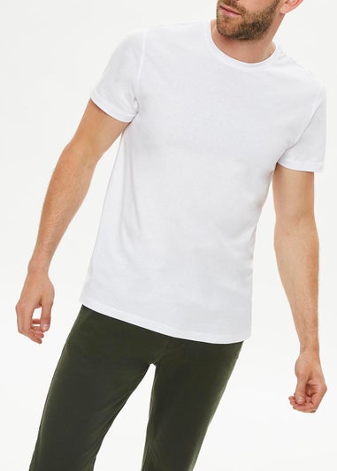 White Essential Crew Neck T-Shirt