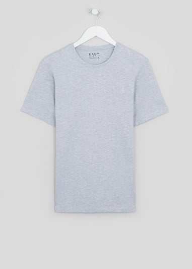 Grey Essential Crew Neck T-Shirt