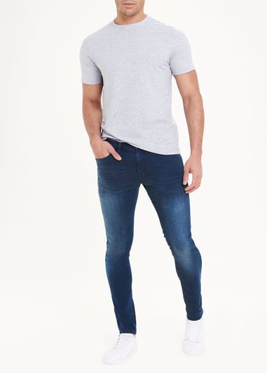 Grey Essential Crew Neck T-Shirt