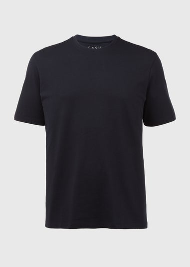 Navy Essential Crew Neck T-Shirt