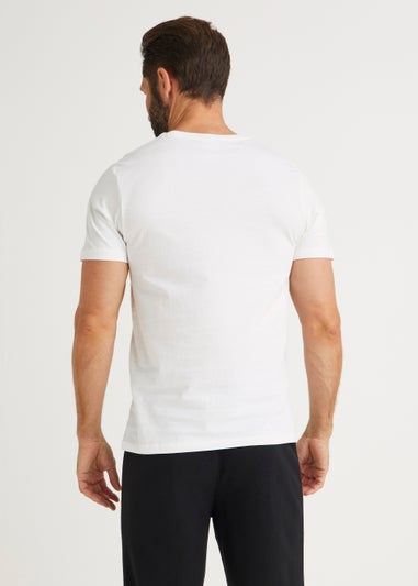 2 Pack White T-Shirt Vests