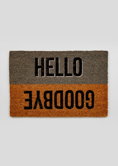 Hello Goodbye Doormat (60cm x 40cm)