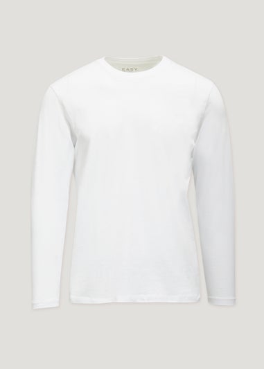 White Essential Long Sleeve T-Shirt