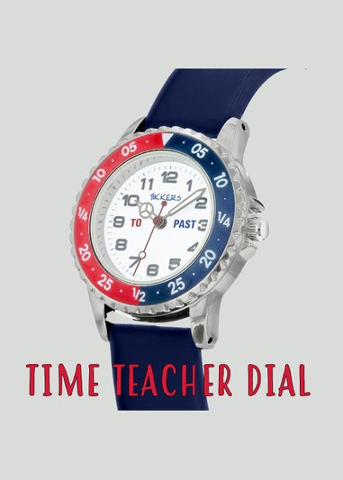 Kids Tikkers Blue Time Teacher Watch (One Size)