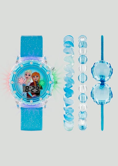 Kids Disney Frozen Digital Watch & Jewellery Set (One Size)