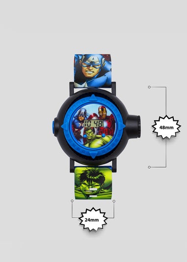 Kids Marvel Avengers Digital Projection Watch (One Size)