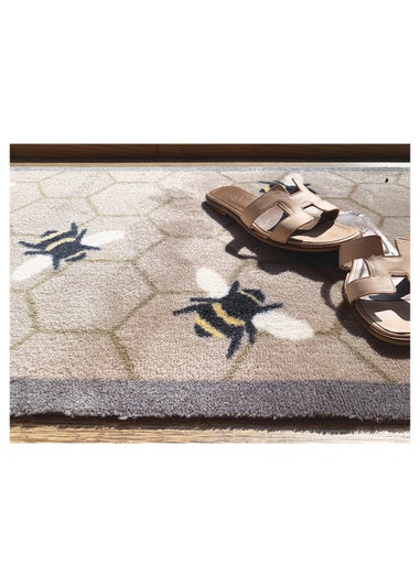 Bee Washable Muddle Mat (150cm x 50cm)