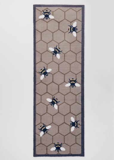 Bee Washable Muddle Mat (150cm x 50cm)